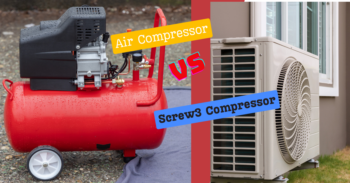 Air Compressor vs. Screw Compressor